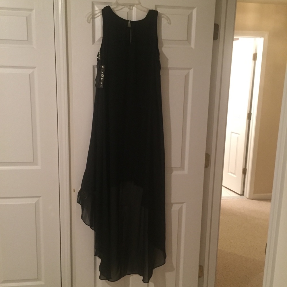 BNWT Sangria maxi dress with shoulder beading sz6 - Picture 2 of 7